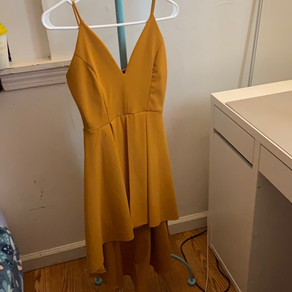 Windsor Mustard Dress